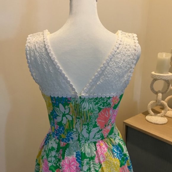 Lilly Pulitzer Raegan dress size 0 NWT has pockets - Picture 4 of 9